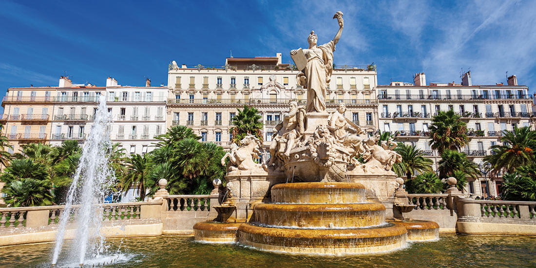 Freedom Square in Toulon